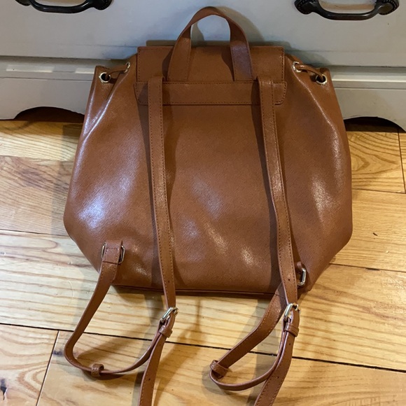 black and green leather backpack Luxury Italian Leather Backpack Green